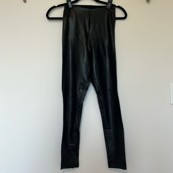 Commando Faux Leather Leggings size S - Picture 3 of 5